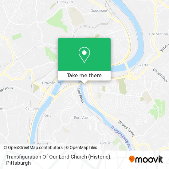 Mapa de Transfiguration Of Our Lord Church (Historic)