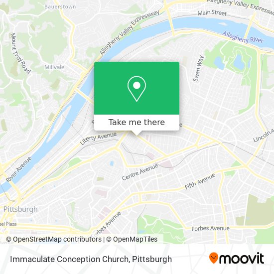 Immaculate Conception Church map