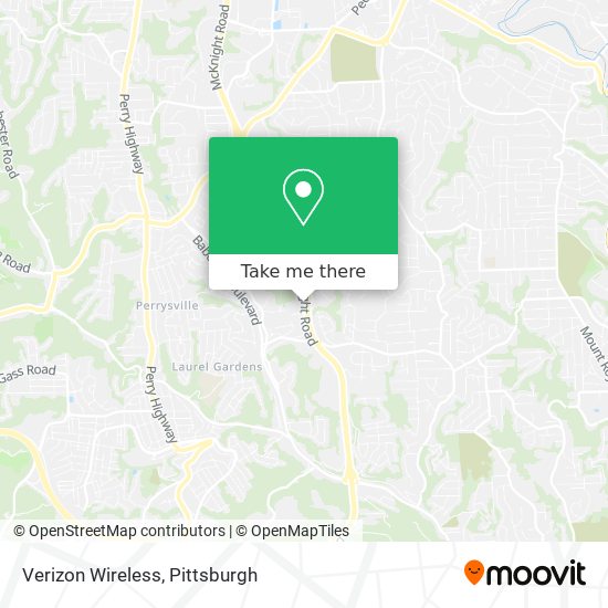 Verizon Wireless map