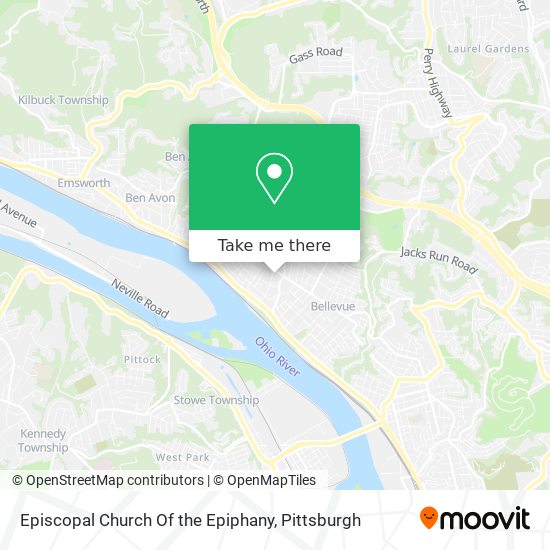 Episcopal Church Of the Epiphany map