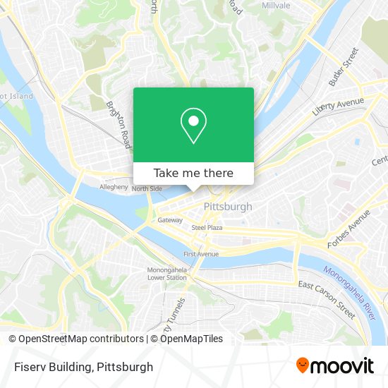 Fiserv Building map