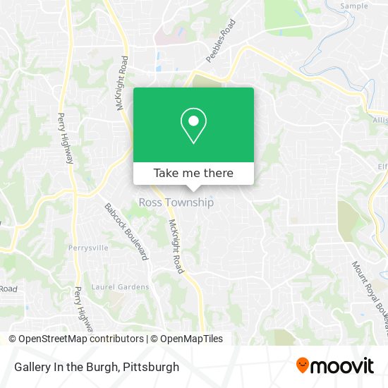 Gallery In the Burgh map