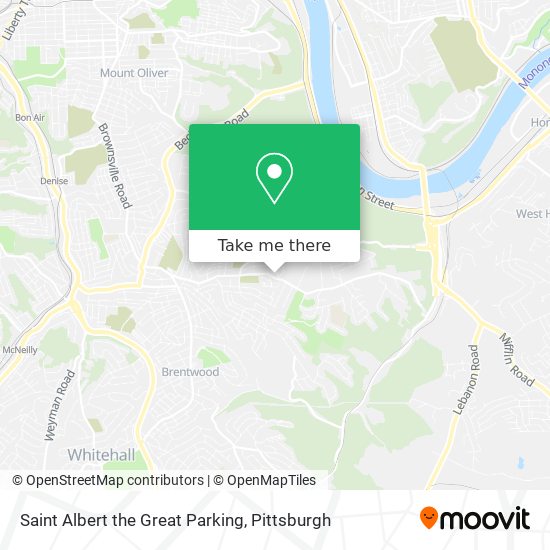 Saint Albert the Great Parking map