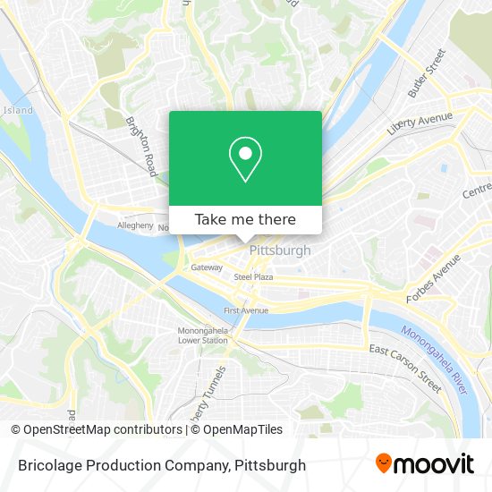 Mapa de Bricolage Production Company
