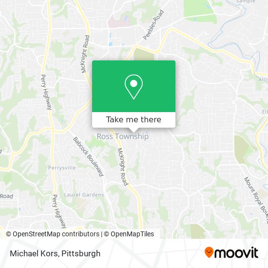 Mapa de Michael Kors