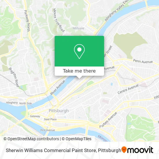 Sherwin Williams Commercial Paint Store map