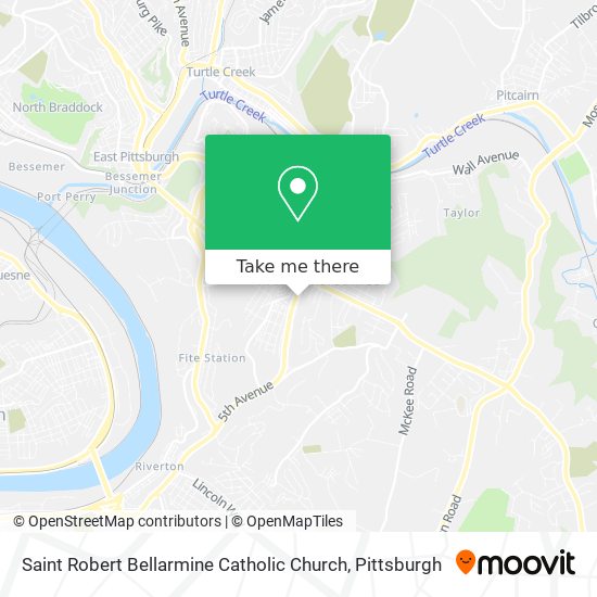 Mapa de Saint Robert Bellarmine Catholic Church