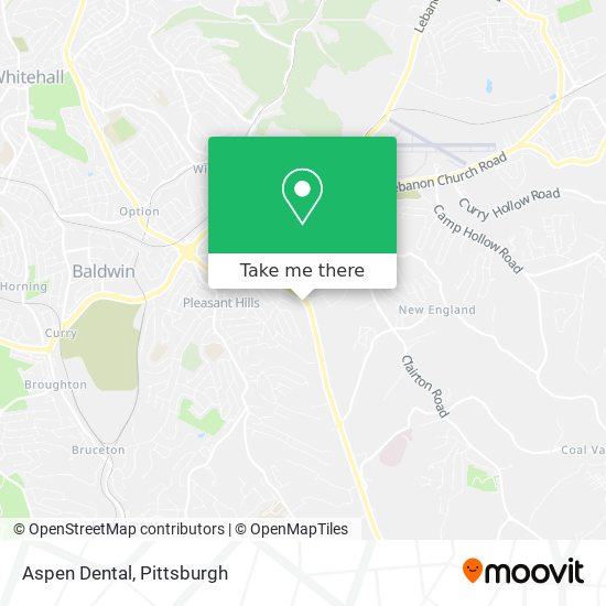 Mapa de Aspen Dental