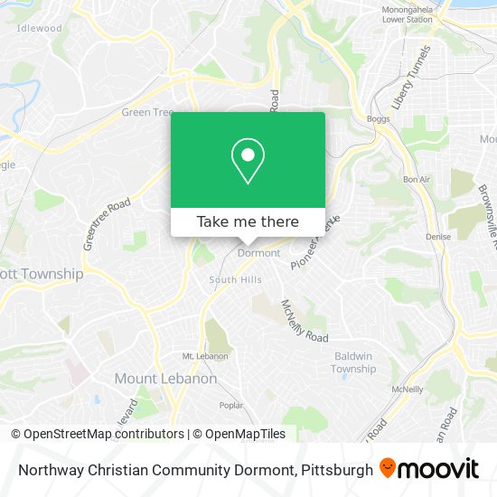 Mapa de Northway Christian Community Dormont