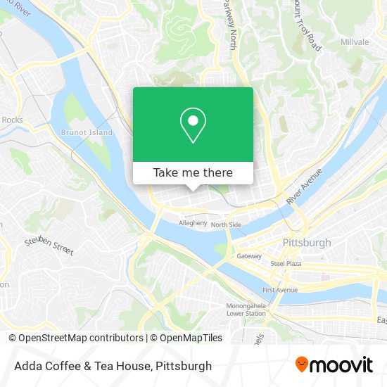 Mapa de Adda Coffee & Tea House