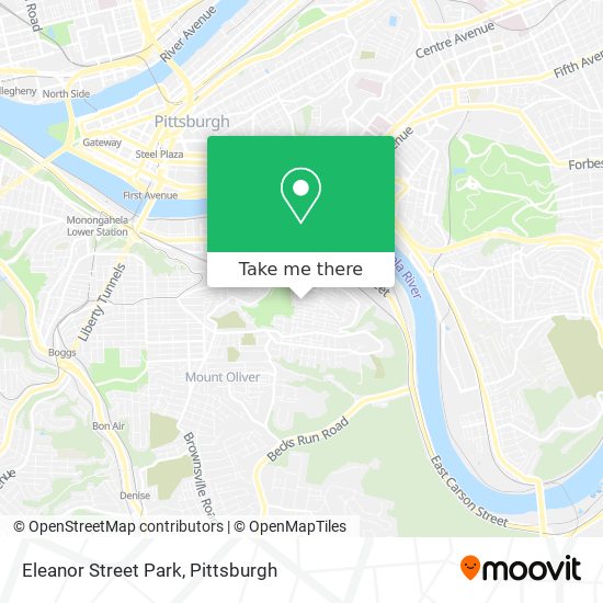 Mapa de Eleanor Street Park