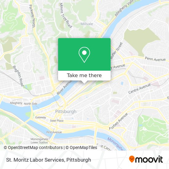 St. Moritz Labor Services map