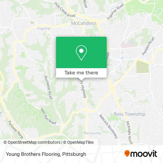 Young Brothers Flooring map