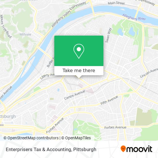 Mapa de Enterprisers Tax & Accounting