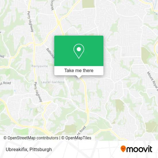Ubreakifix map