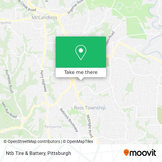 Ntb Tire & Battery map
