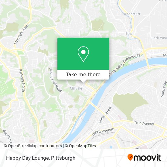 Happy Day Lounge map