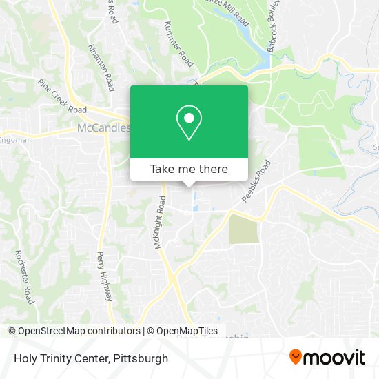 Mapa de Holy Trinity Center