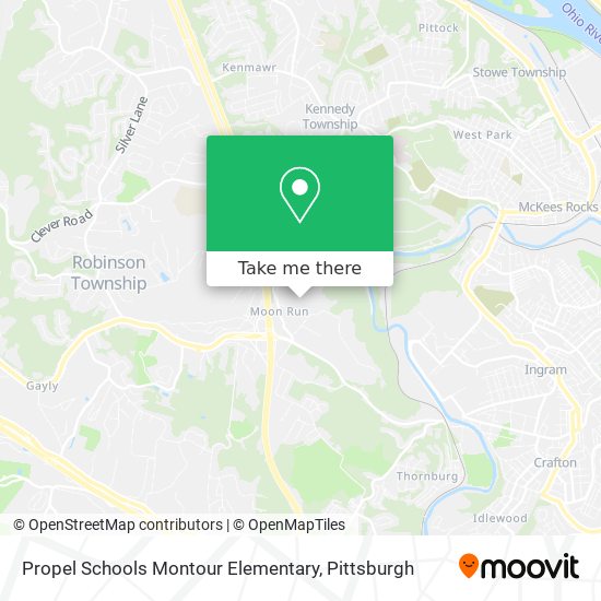 Propel Schools Montour Elementary map