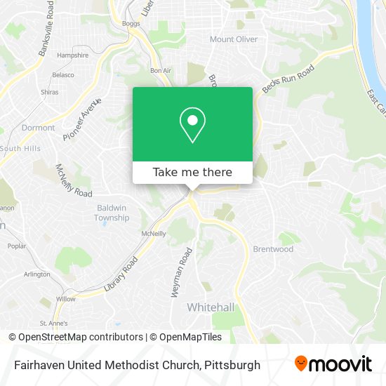 Mapa de Fairhaven United Methodist Church