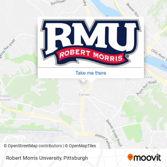 Robert Morris University map