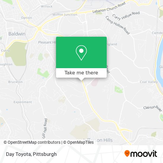 Day Toyota map