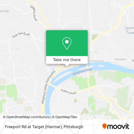 Mapa de Freeport Rd at Target (Harmar)