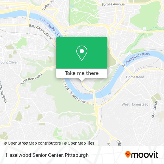 Mapa de Hazelwood Senior Center