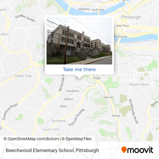 Beechwood Elementary School map