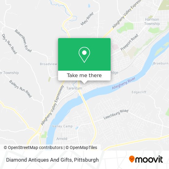 Diamond Antiques And Gifts map