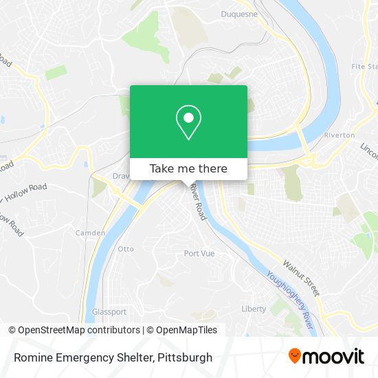 Romine Emergency Shelter map