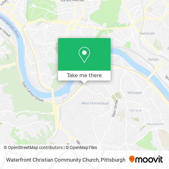 Waterfront Christian Community Church map
