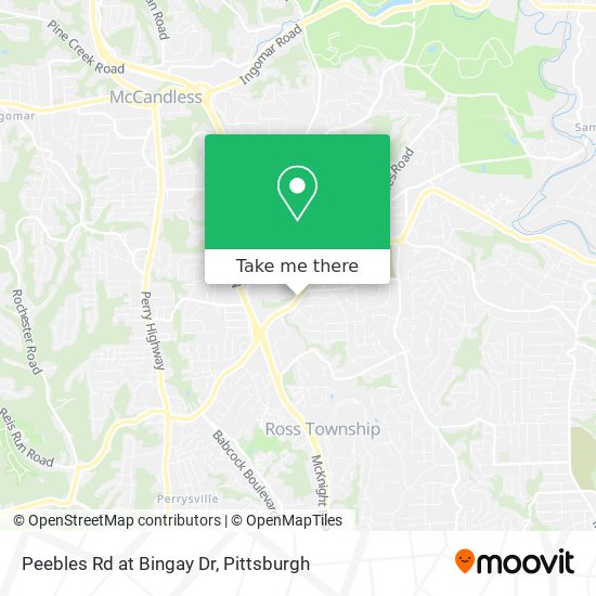 Peebles Rd at Bingay Dr map