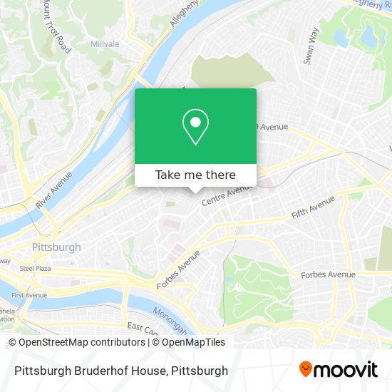 Pittsburgh Bruderhof House map