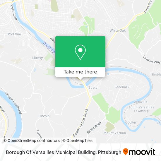 Borough Of Versailles Municipal Building map