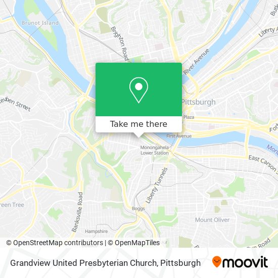 Mapa de Grandview United Presbyterian Church