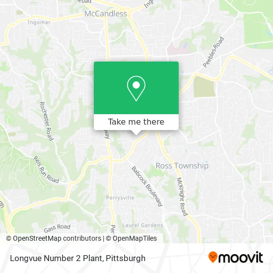 Longvue Number 2 Plant map