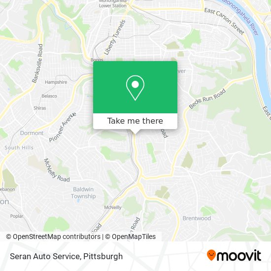 Mapa de Seran Auto Service