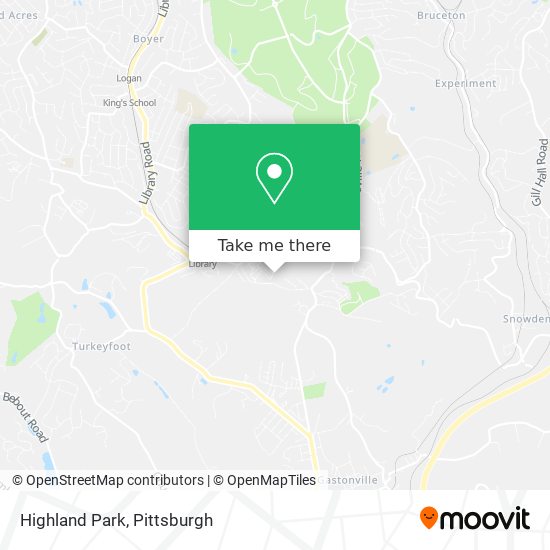 Mapa de Highland Park
