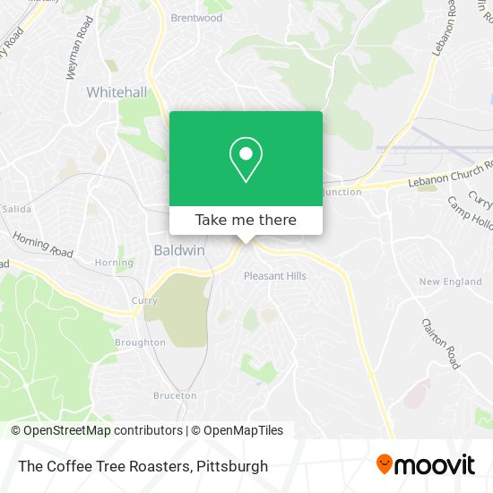 The Coffee Tree Roasters map