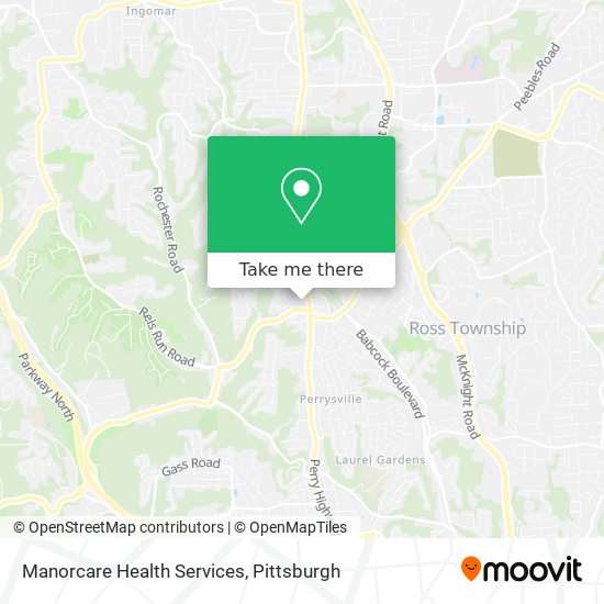 Mapa de Manorcare Health Services