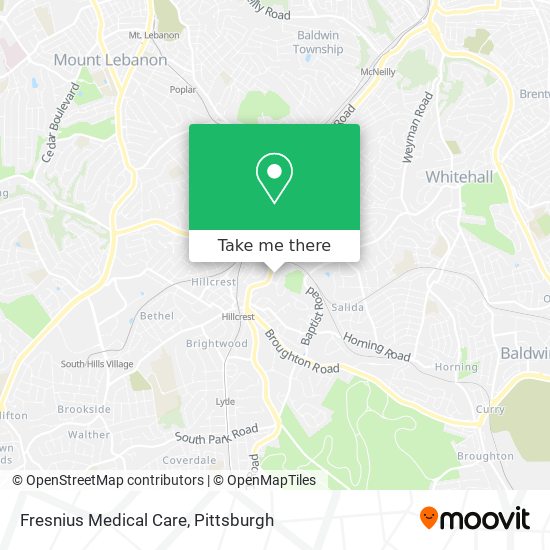 Fresnius Medical Care map