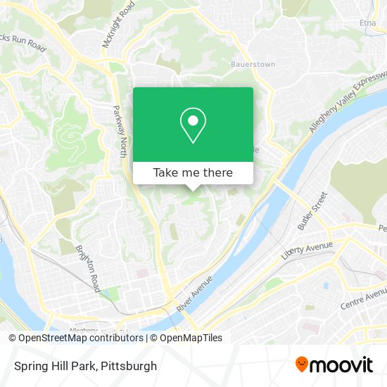 Mapa de Spring Hill Park