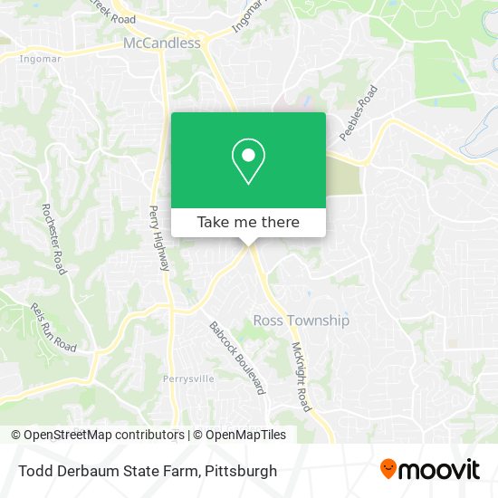 Todd Derbaum State Farm map