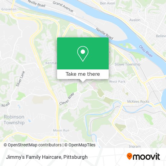 Mapa de Jimmy's Family Haircare