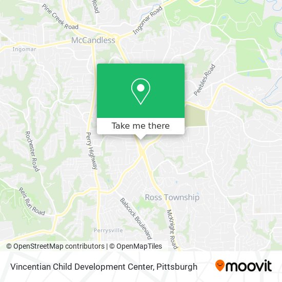 Vincentian Child Development Center map