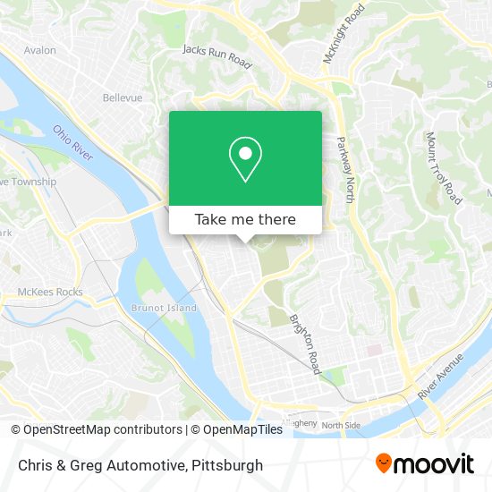 Mapa de Chris & Greg Automotive