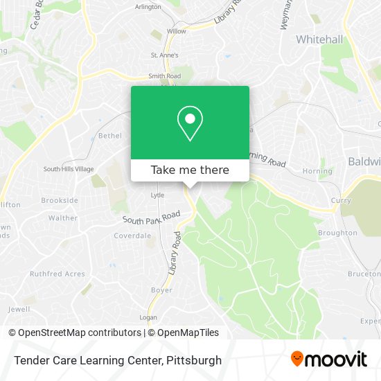 Tender Care Learning Center map