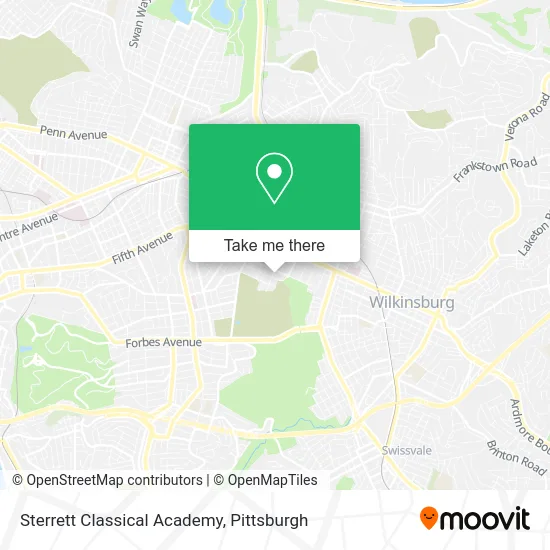 Sterrett Classical Academy map