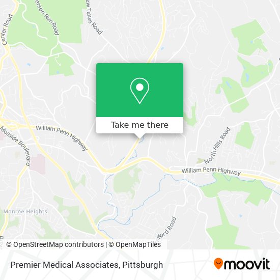 Premier Medical Associates map